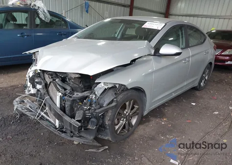 2018 Hyundai Elantra Sel из США, поврежденный, VIN 5NPD84LF5JH363156